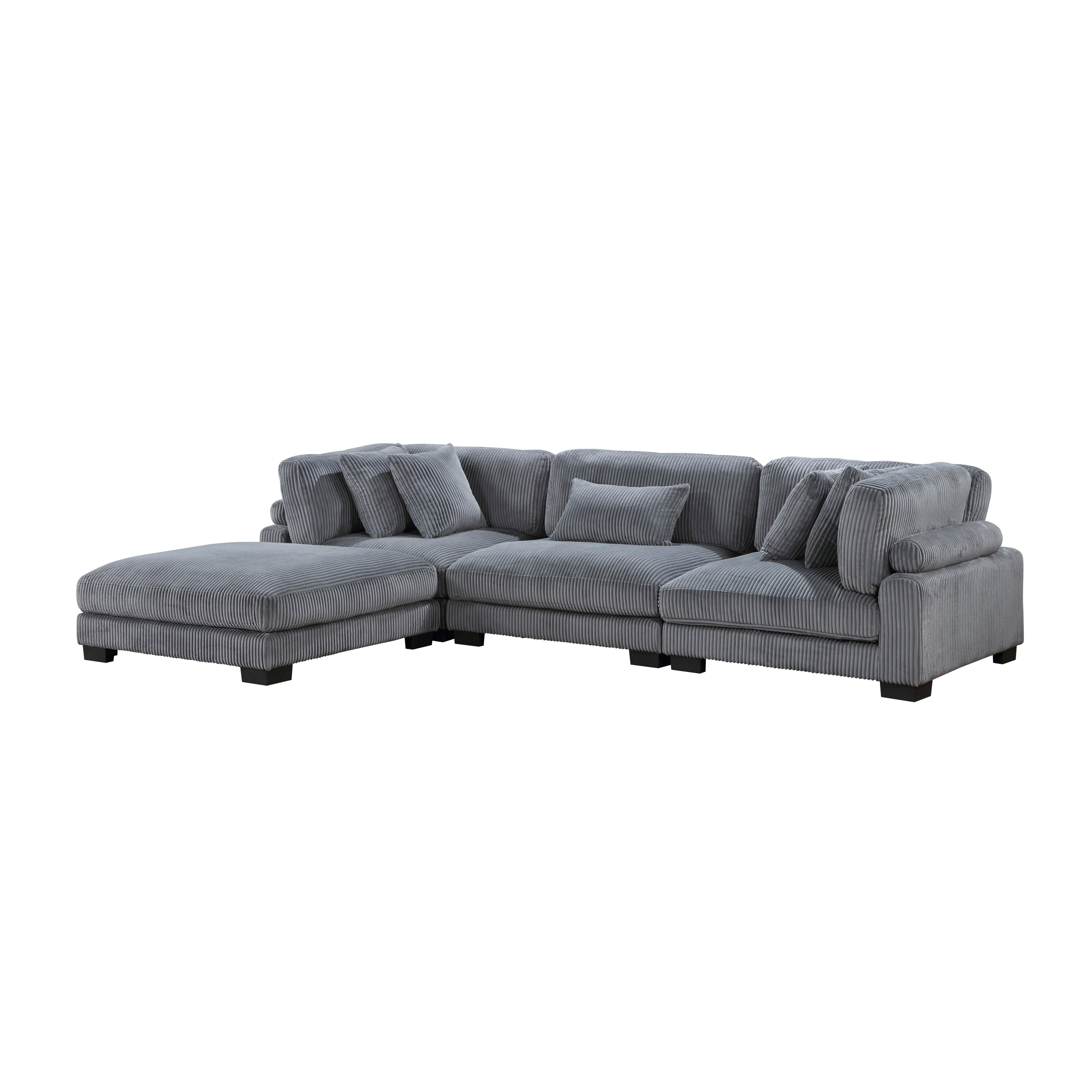 Traverse Grey Modular Sectional Collection, 45" W