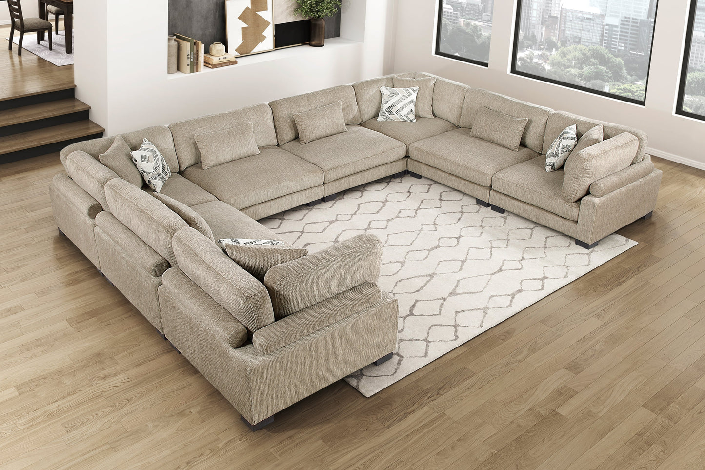 Tinley Brown Modular Sectional Collection