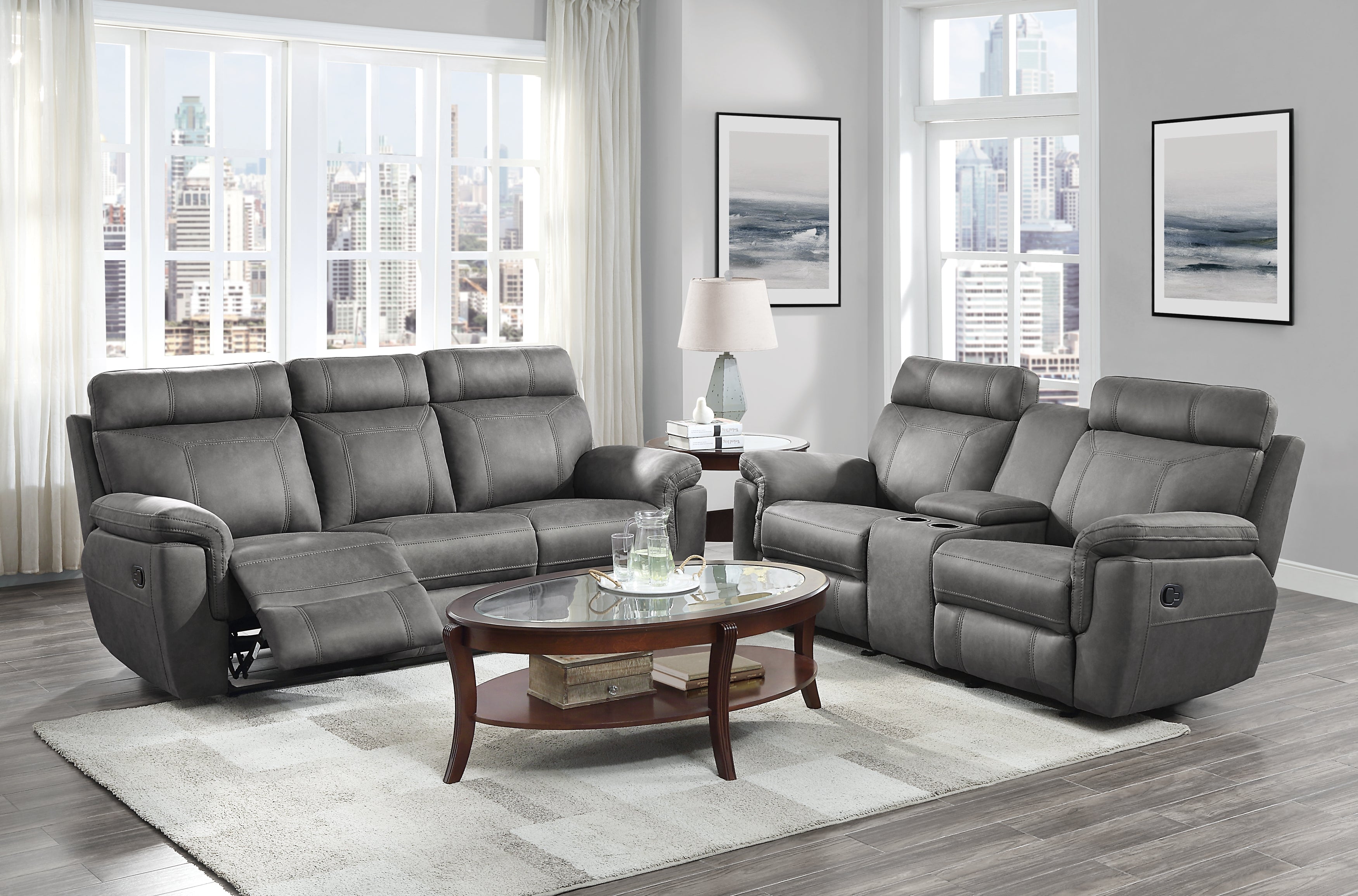 Clifton Reclining Living Room Collection, 84.5" W