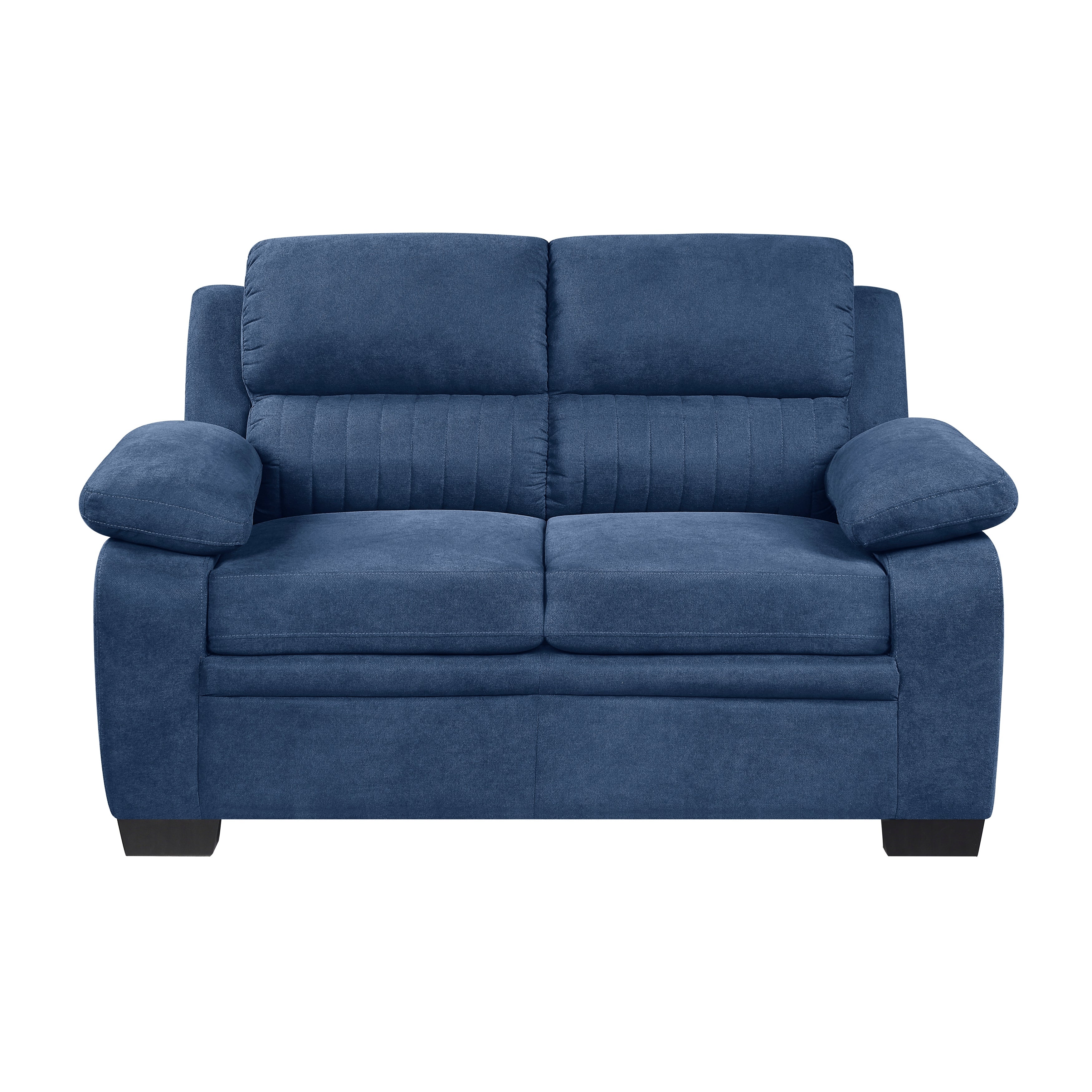 Holleman Blue Living Room Collection, 80" W