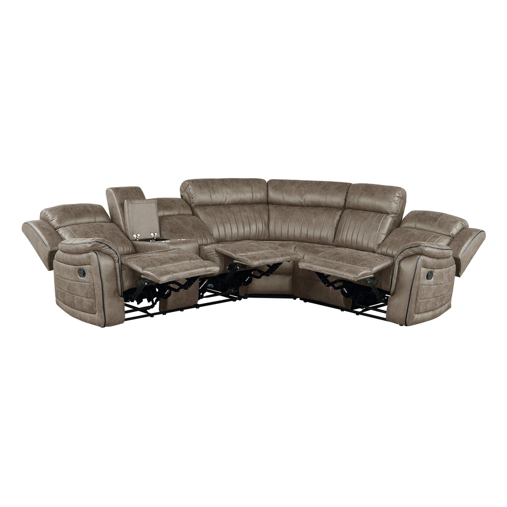 Centeroak Reclining Sectional Collection, 99" W