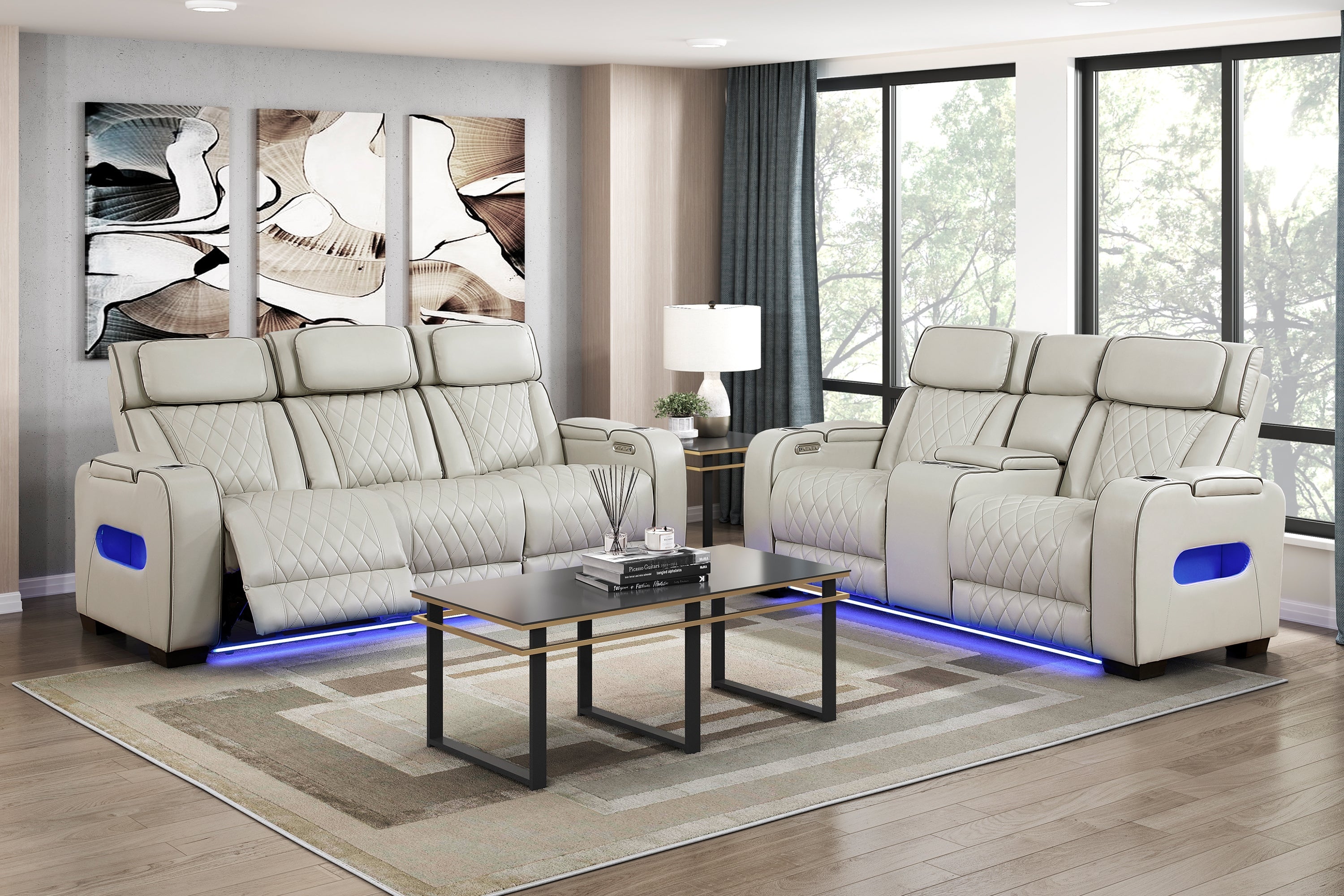 Fairway Power Reclining Living Room Collection, 84" W