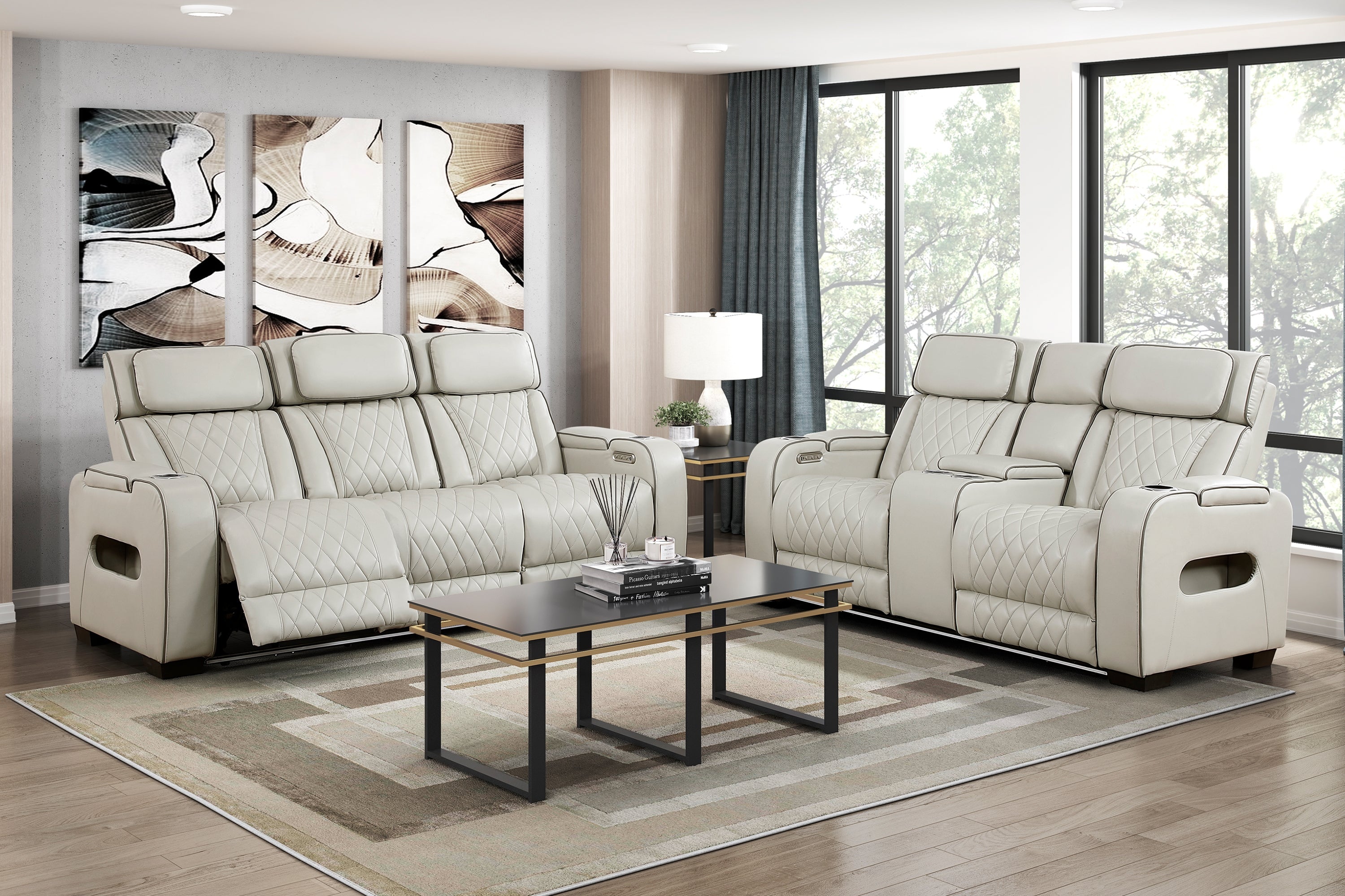 Fairway Power Reclining Living Room Collection, 84" W