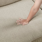 Mila Sectional Collection, Brown Finish