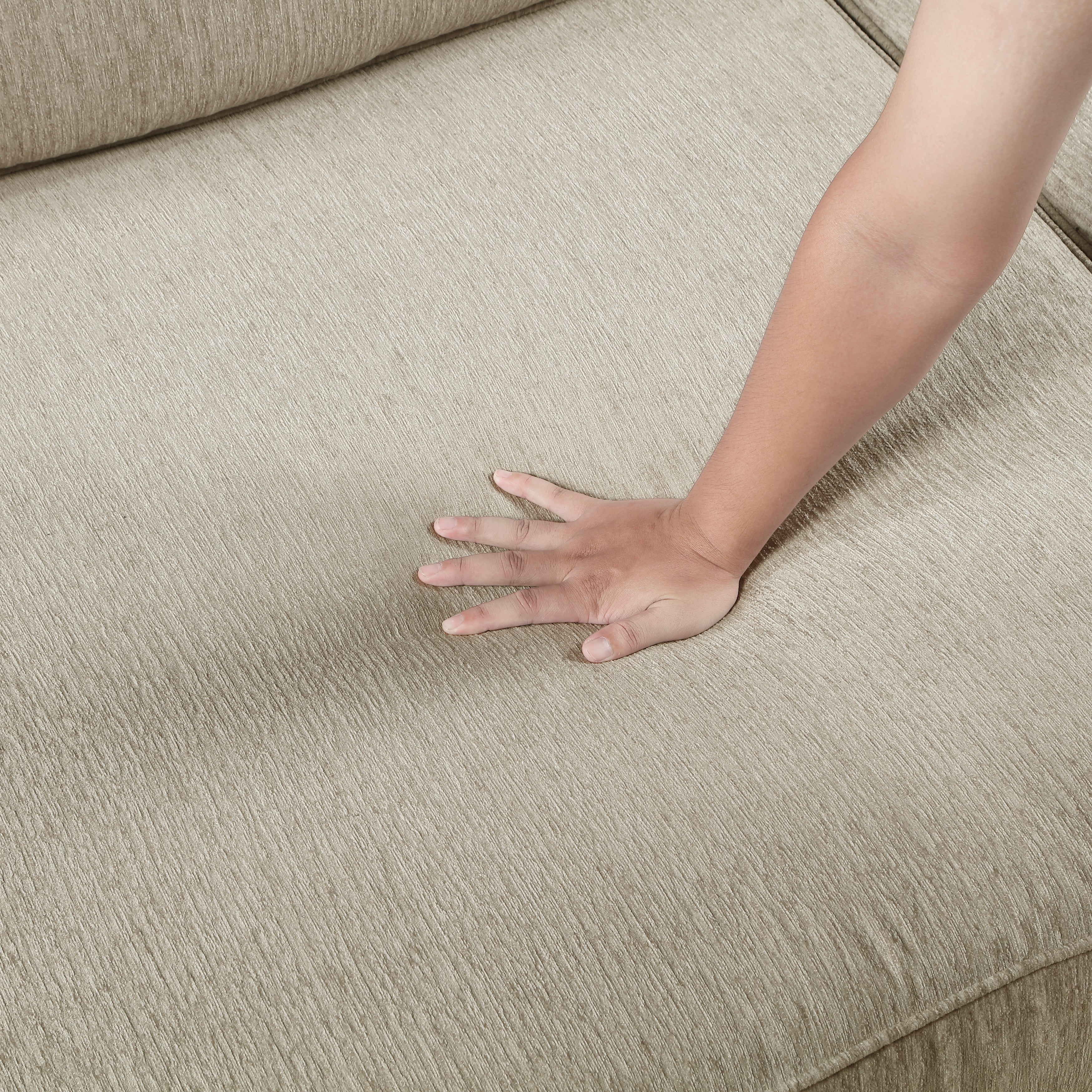 Mila Sectional Collection, Brown Finish