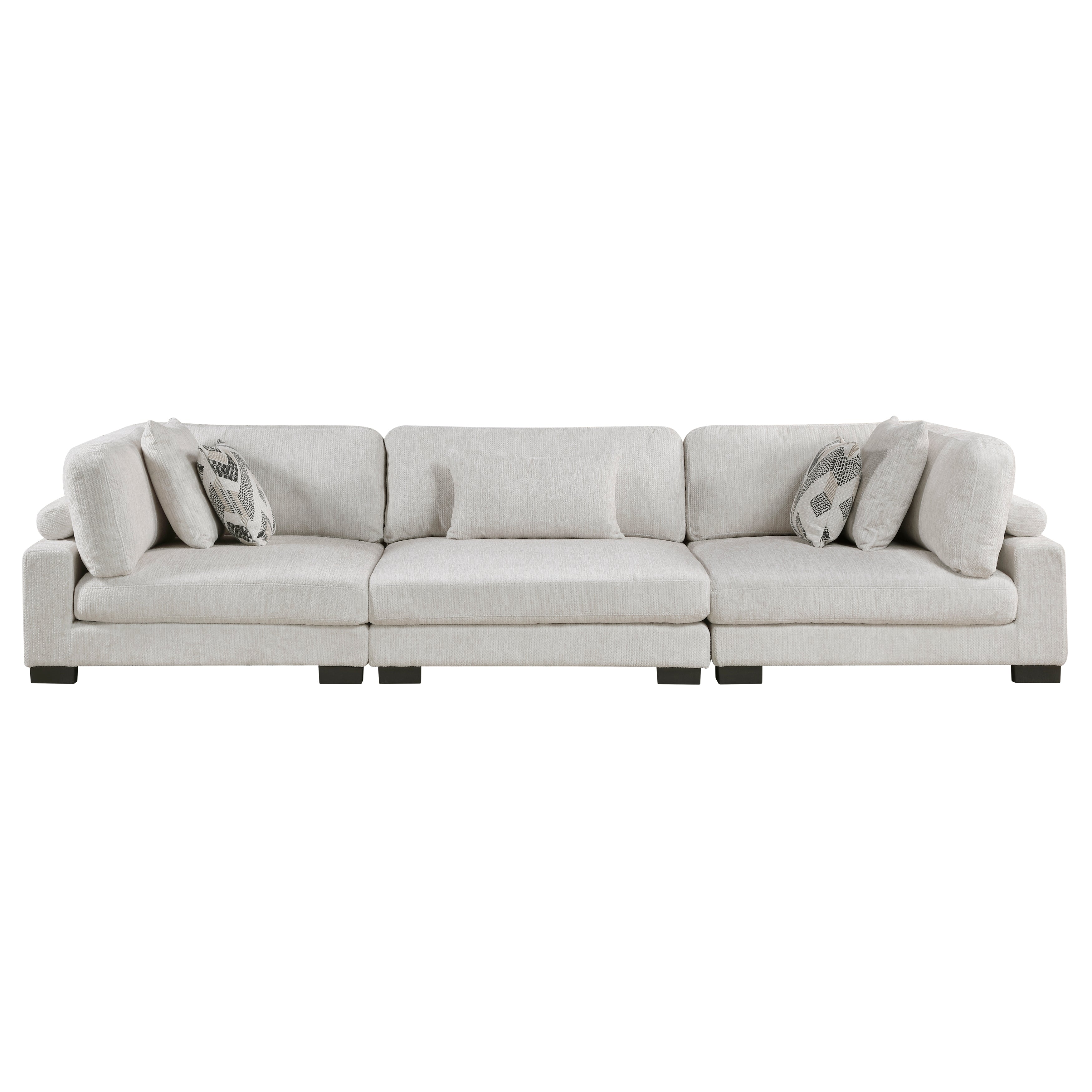 Tinley Beige Living Room Collection, 135" W