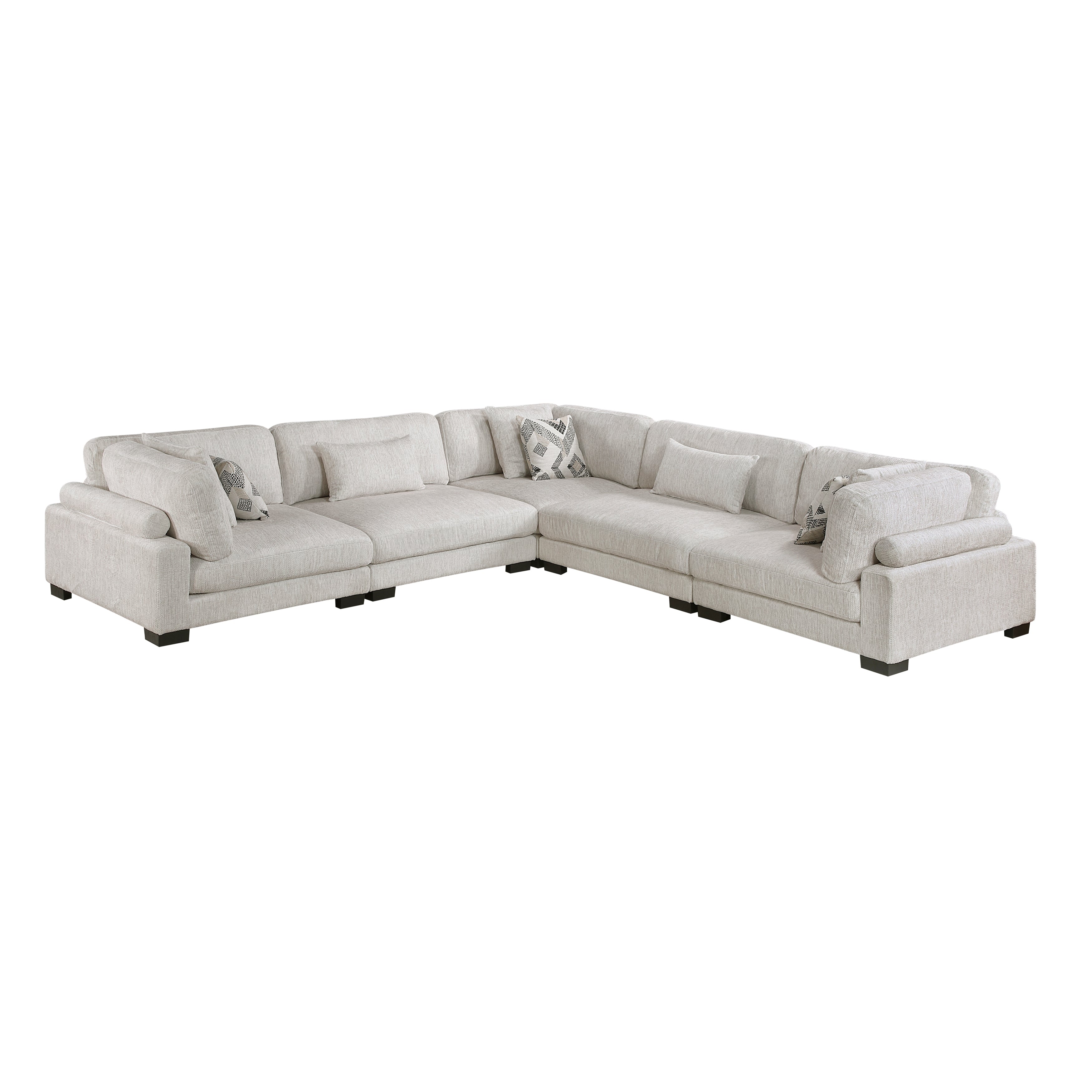 Tinley Beige Modular Sectional Collection, 45" W