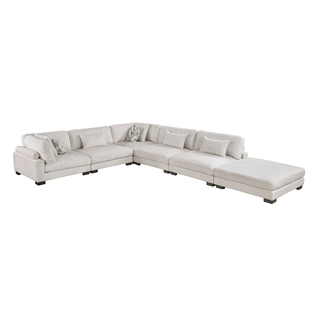 Tinley Beige Modular Sectional Collection, 45" W