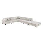 Tinley Beige Modular Sectional Collection, 45" W