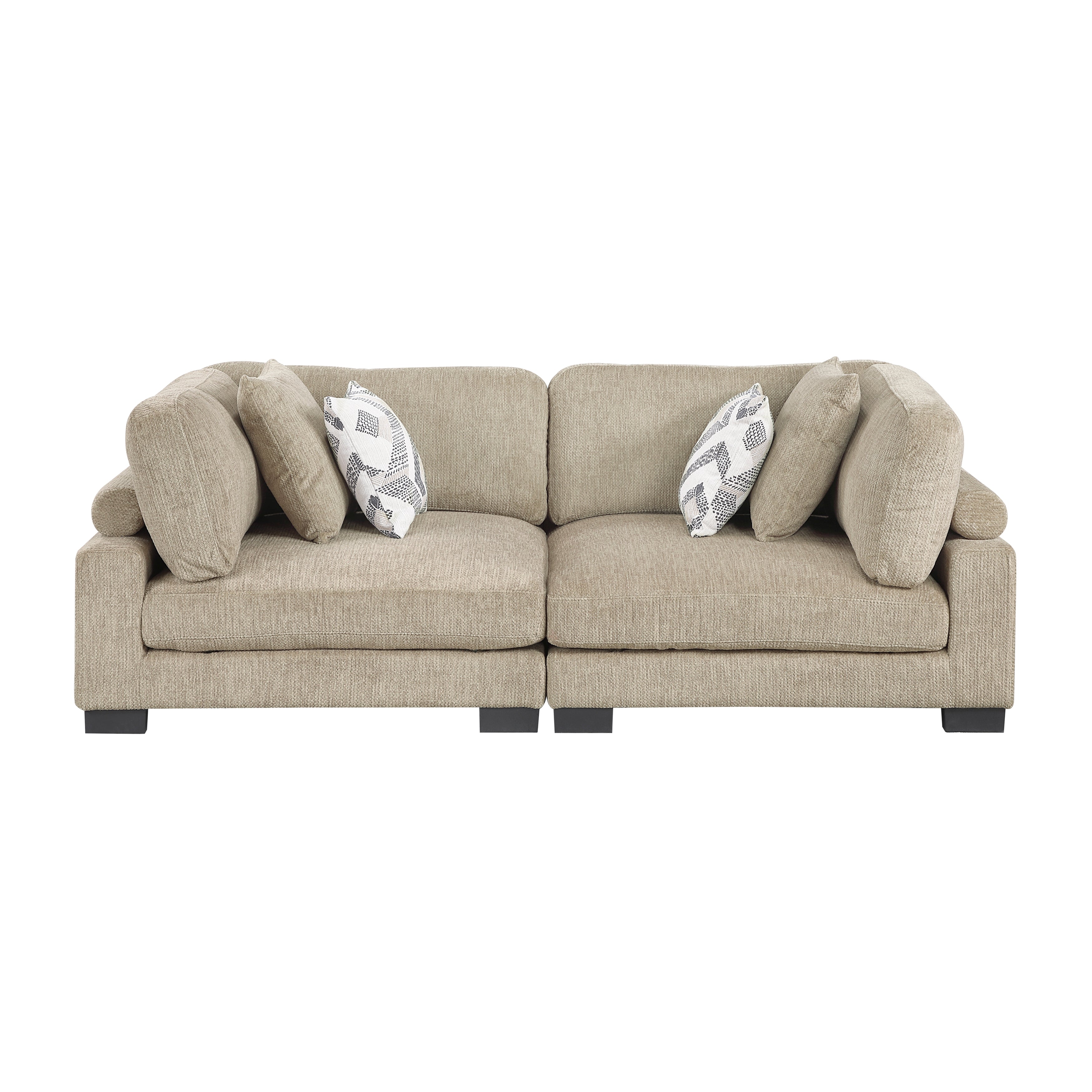 Tinley Brown Living Room Collection, 135" W