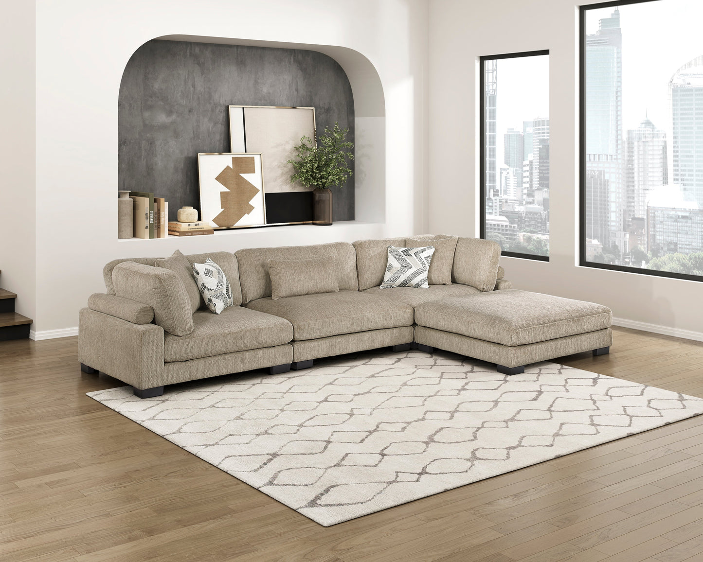 Tinley Brown Modular Sectional Collection
