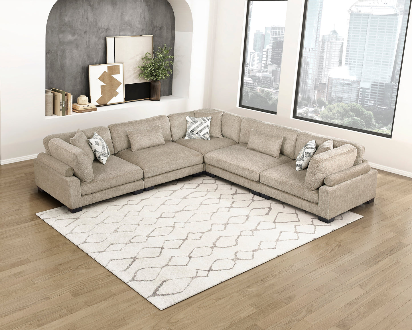 Tinley Brown Modular Sectional Collection