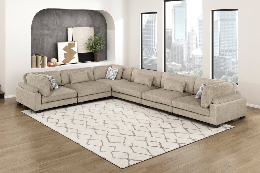 Tinley Brown Modular Sectional Collection, 45" W