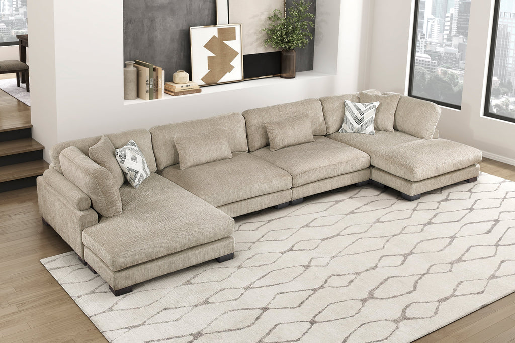 Tinley Brown Modular Sectional Collection, 45" W