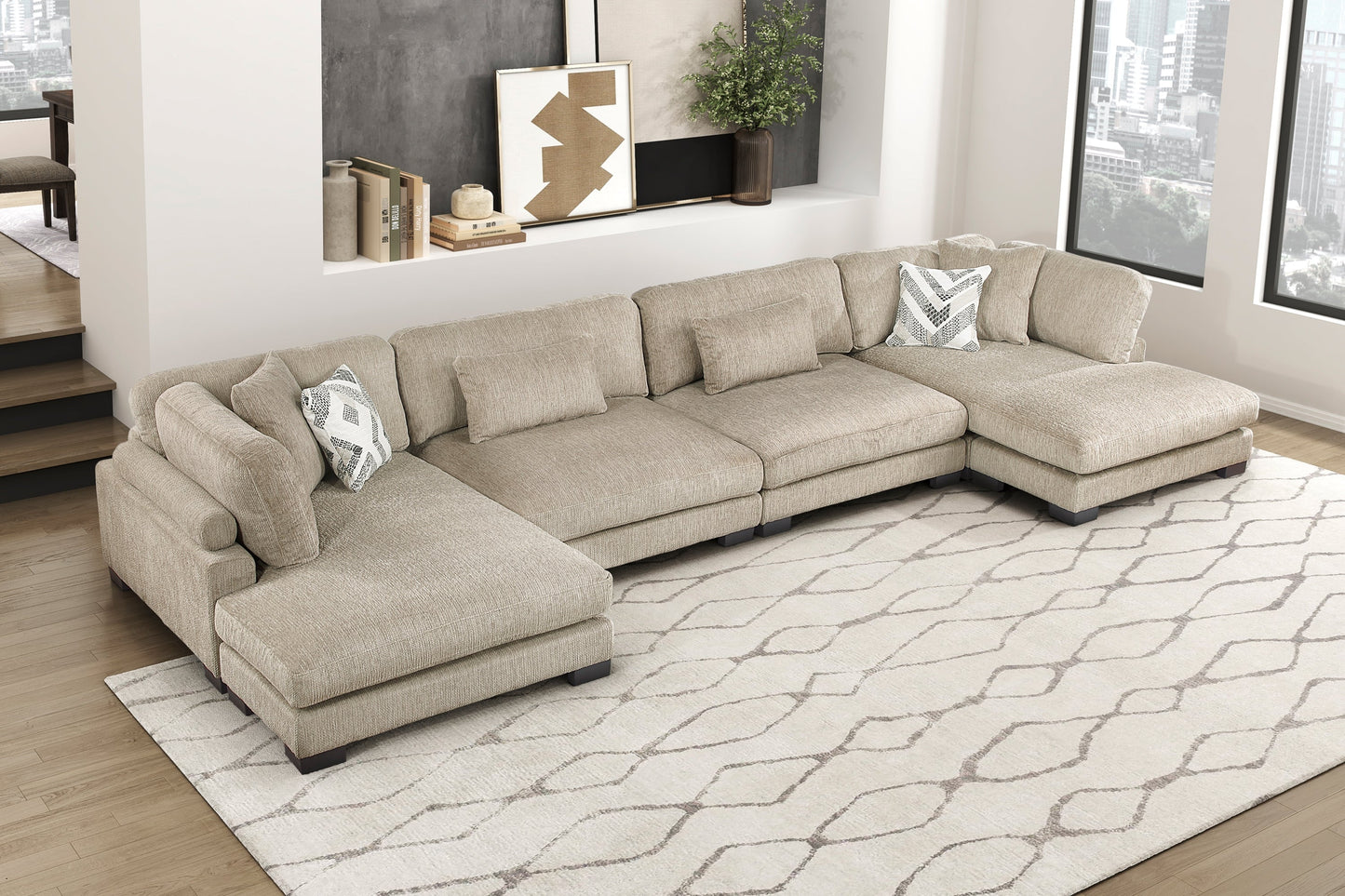 Tinley Brown Modular Sectional Collection