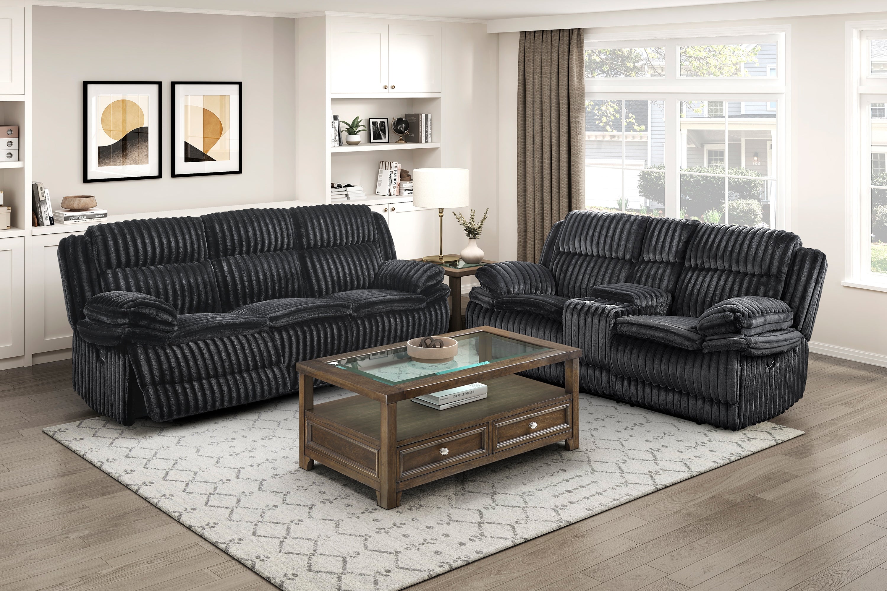 Goodland Reclining Living Room Collection, 95" W