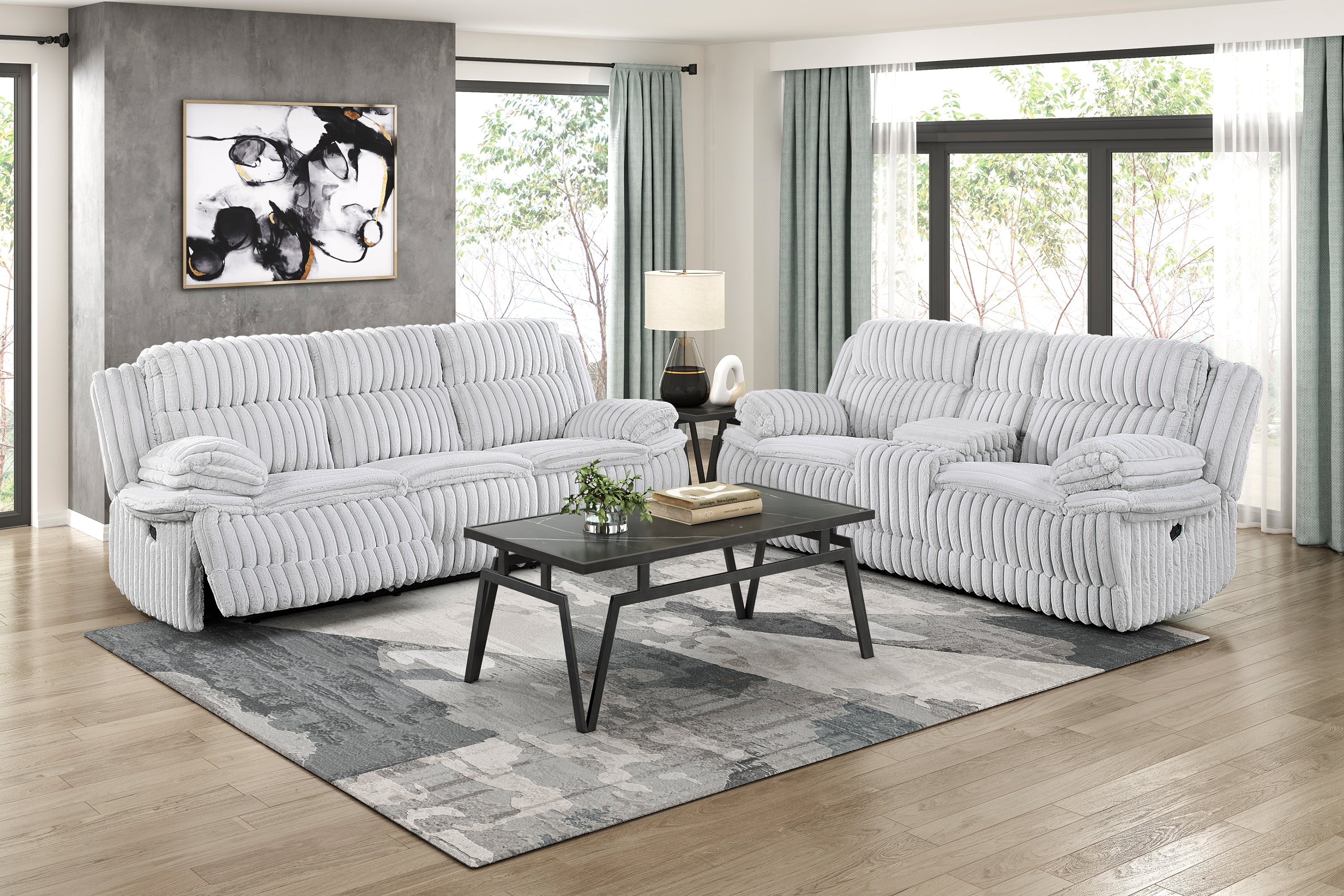 Goodland Reclining Living Room Collection, 95" W