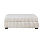 Warwick Beige Ottoman, 56" W