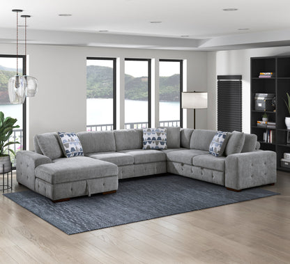 Raife 4 Pc. Sleeper Sectional Collection