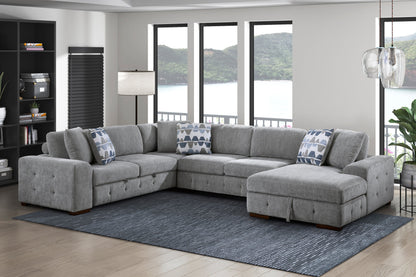 Raife 4 Pc. Sleeper Sectional Collection