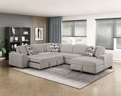 Raife 4 Pc. Sleeper Sectional Collection
