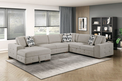 Raife 4 Pc. Sleeper Sectional Collection