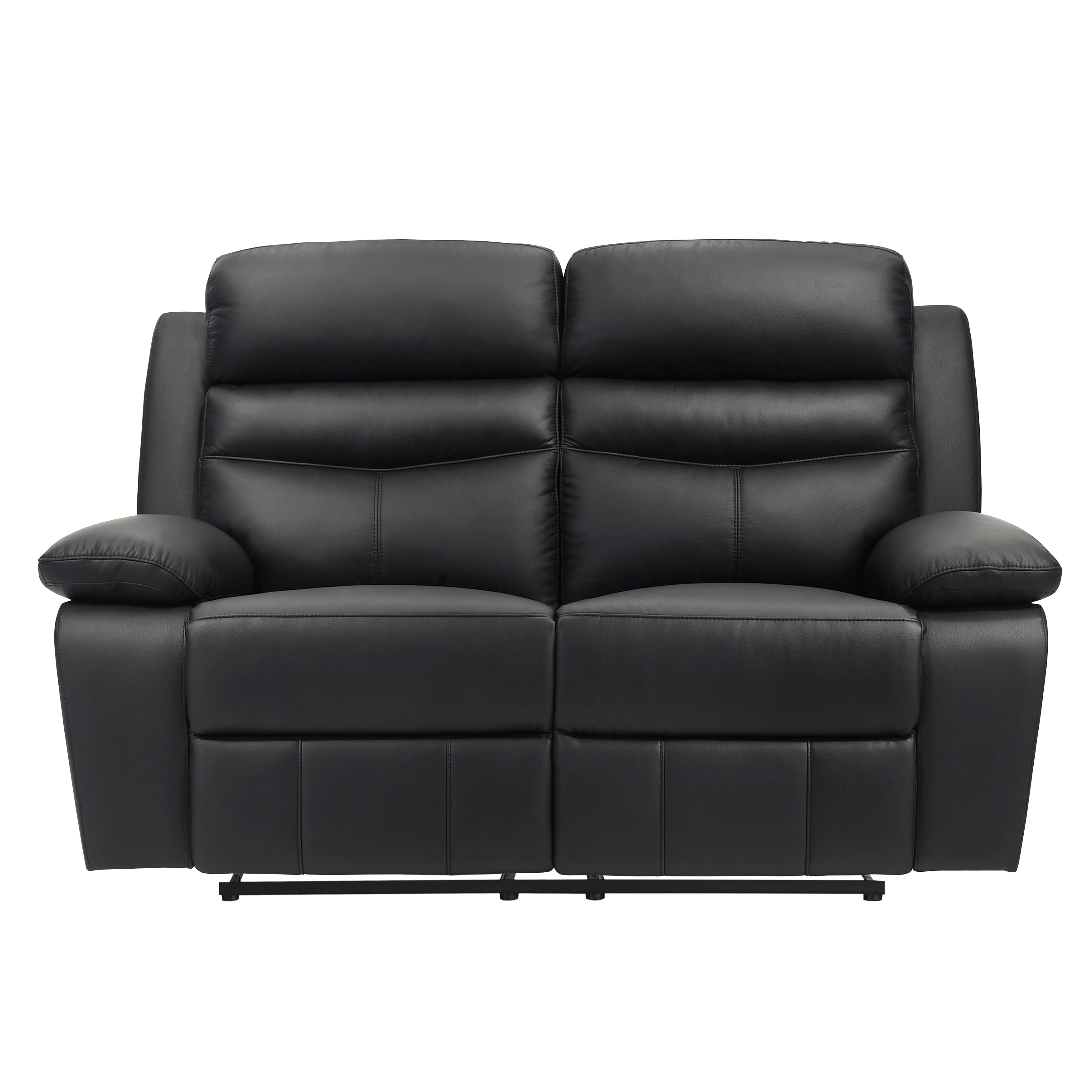 Hancock Manual Reclining Leather Living Room Collection, 86.5" W