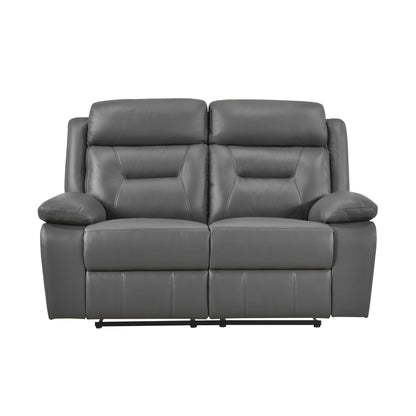 Laconia Manual Reclining Leather Living Room Collection