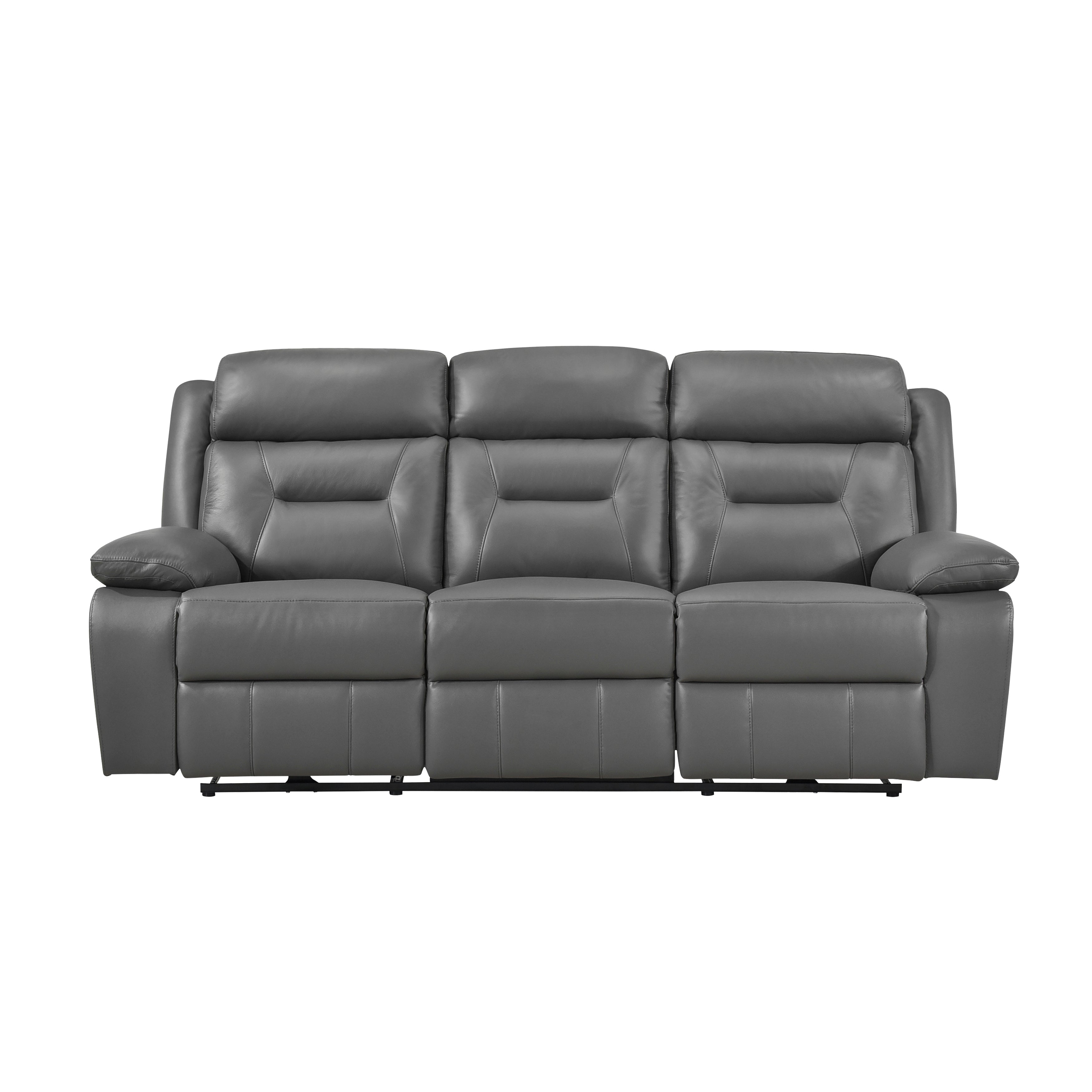 Laconia Power Reclining Leather Living Room Collection, 87" W