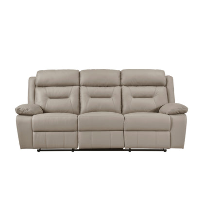 Laconia Manual Reclining Leather Living Room Collection