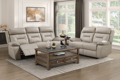 Laconia Power Reclining Leather Living Room Collection