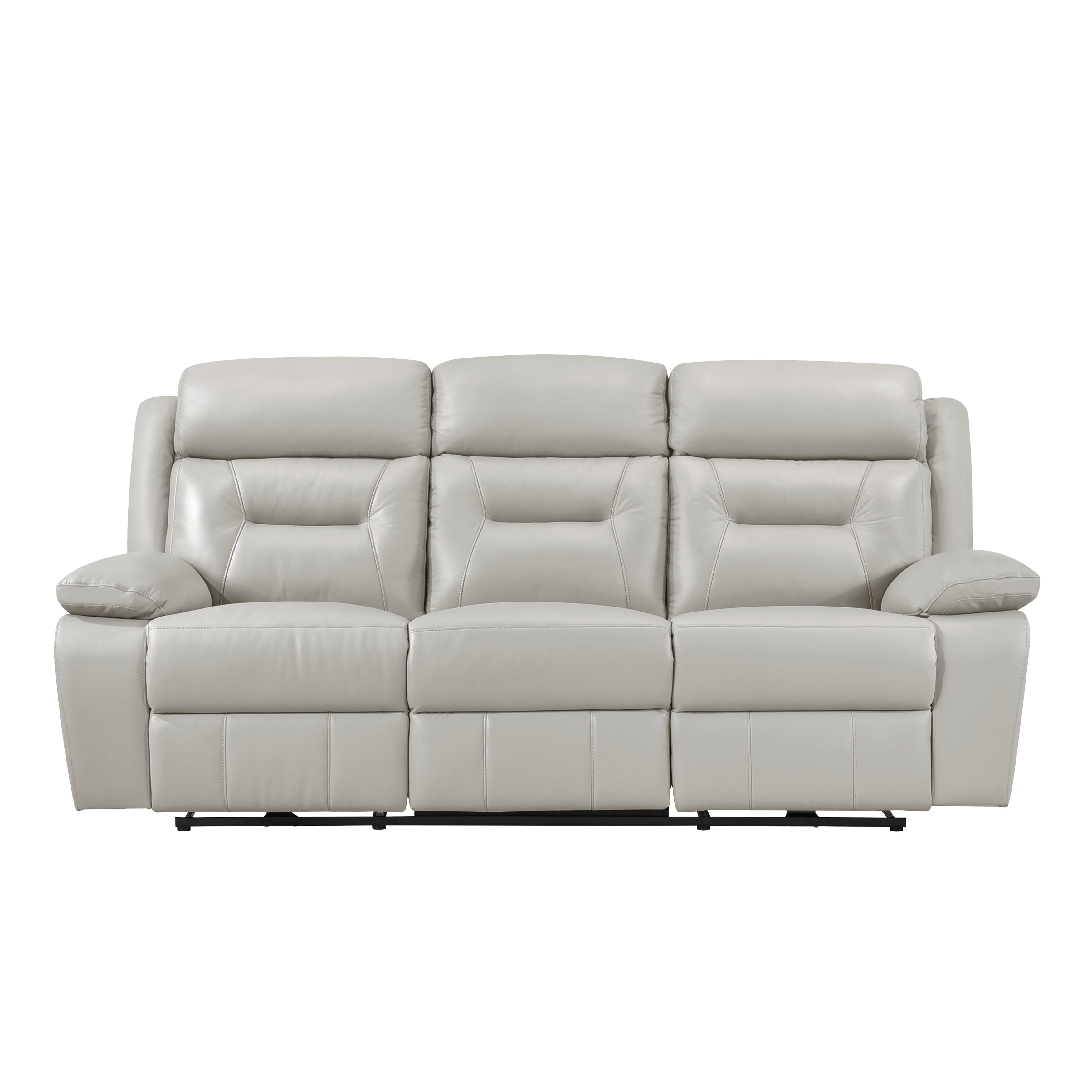 Laconia Power Reclining Leather Living Room Collection, 87" W
