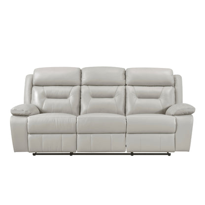 Laconia Manual Reclining Leather Living Room Collection