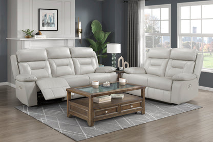 Laconia Power Reclining Leather Living Room Collection
