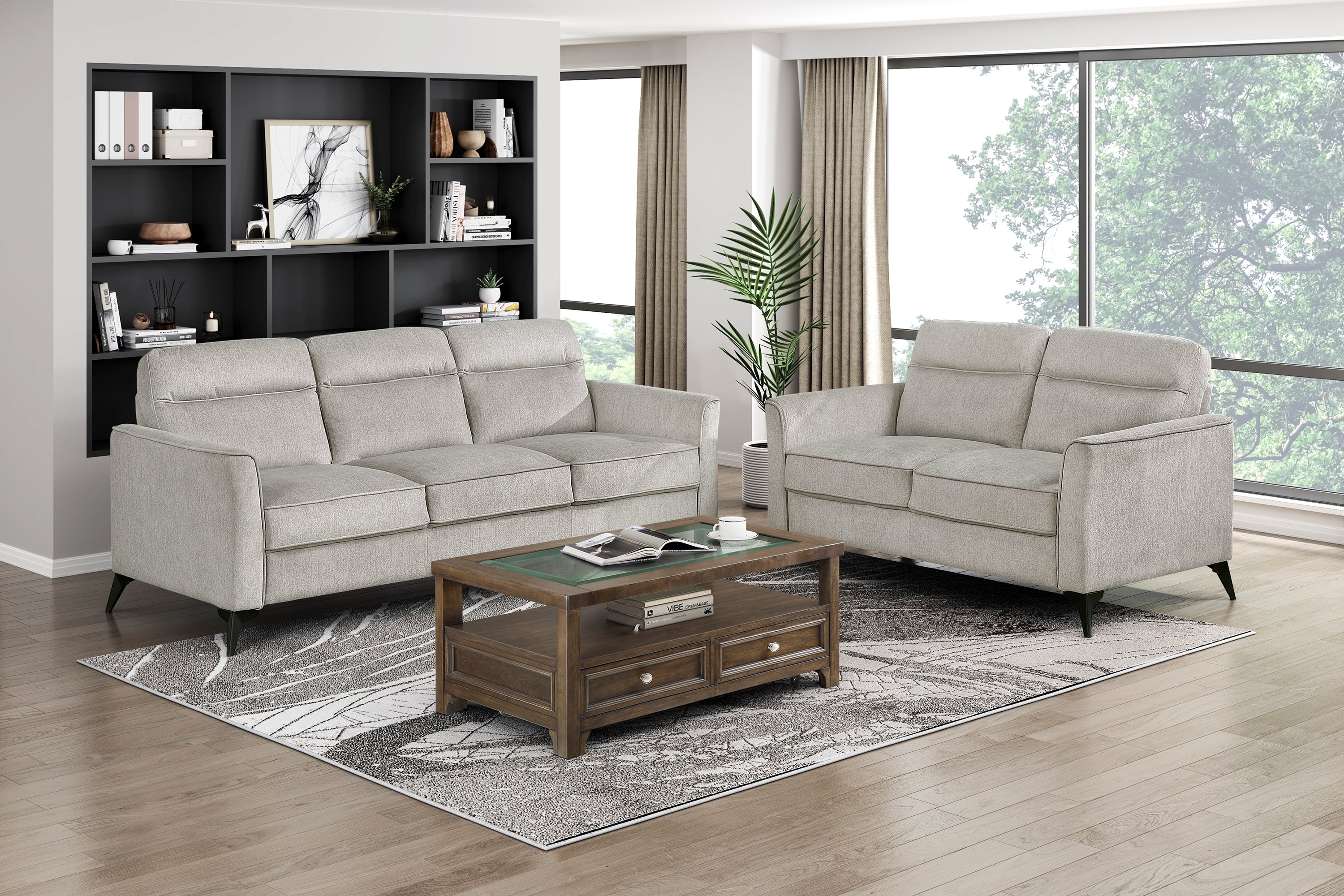 Tellot Living Room Collection, 83.5" W