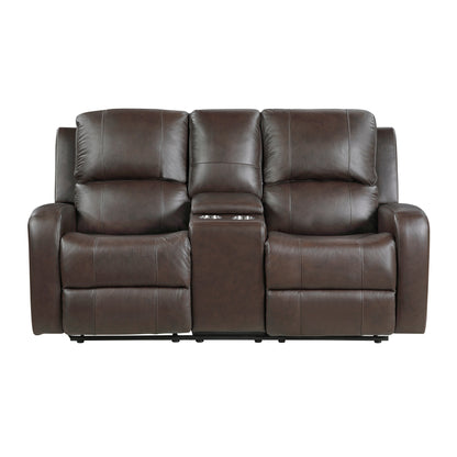 Austin Reclining Leather Living Room Collection