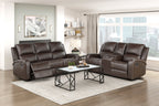 Austin Reclining Leather Living Room Collection, 78" W