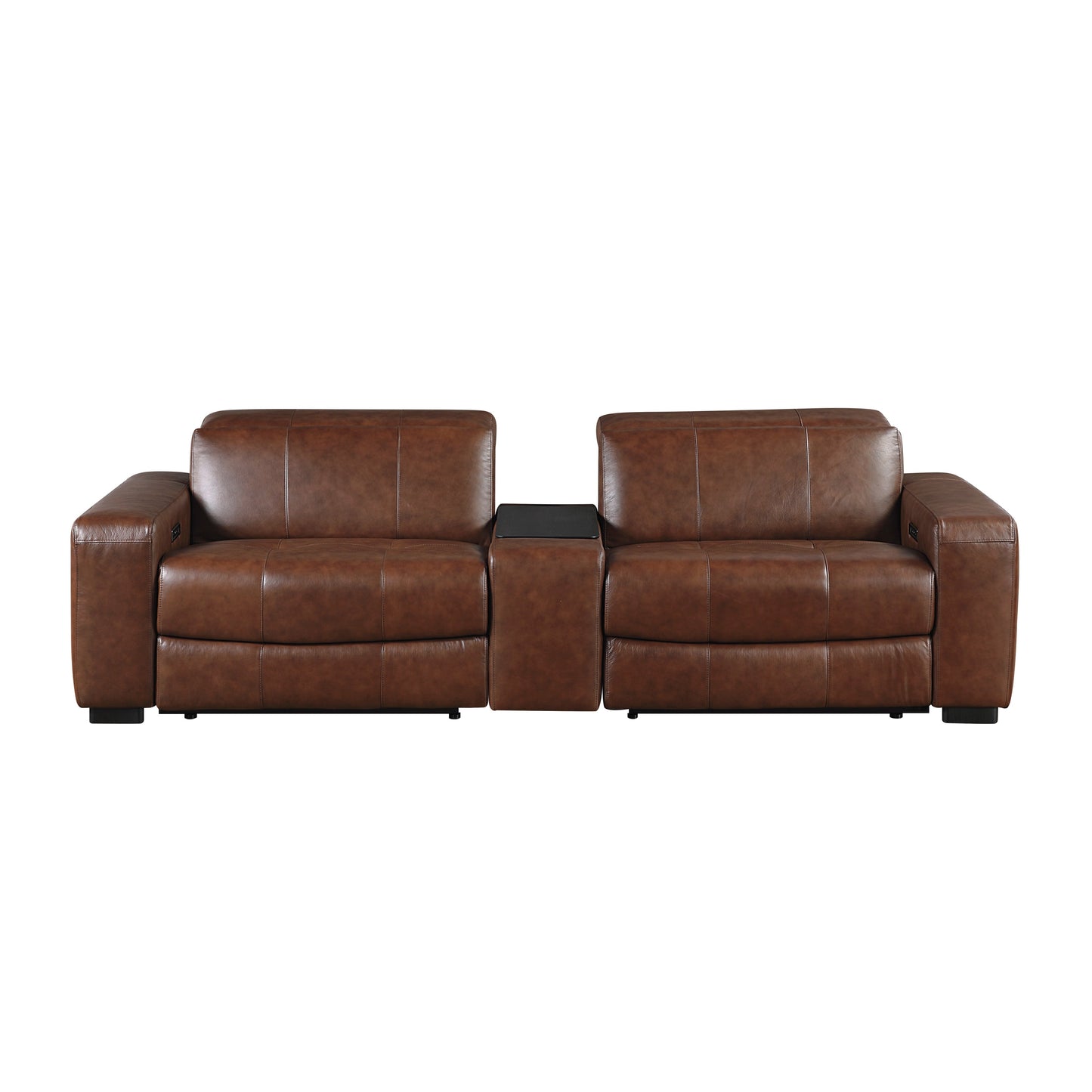 Sutton Power Reclining Leather Living Room Collection