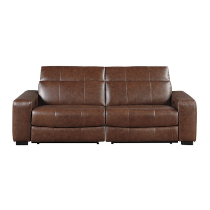 Sutton Power Reclining Leather Living Room Collection