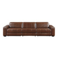Sutton Power Reclining Leather Living Room Collection, 126" W