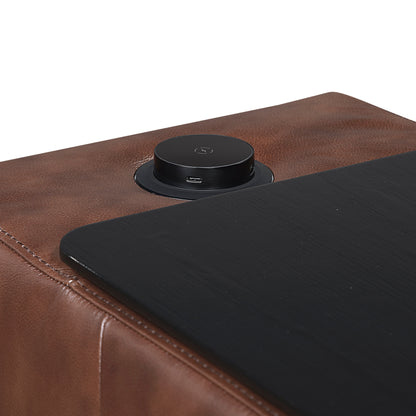 Sutton Power Reclining Leather Living Room Collection