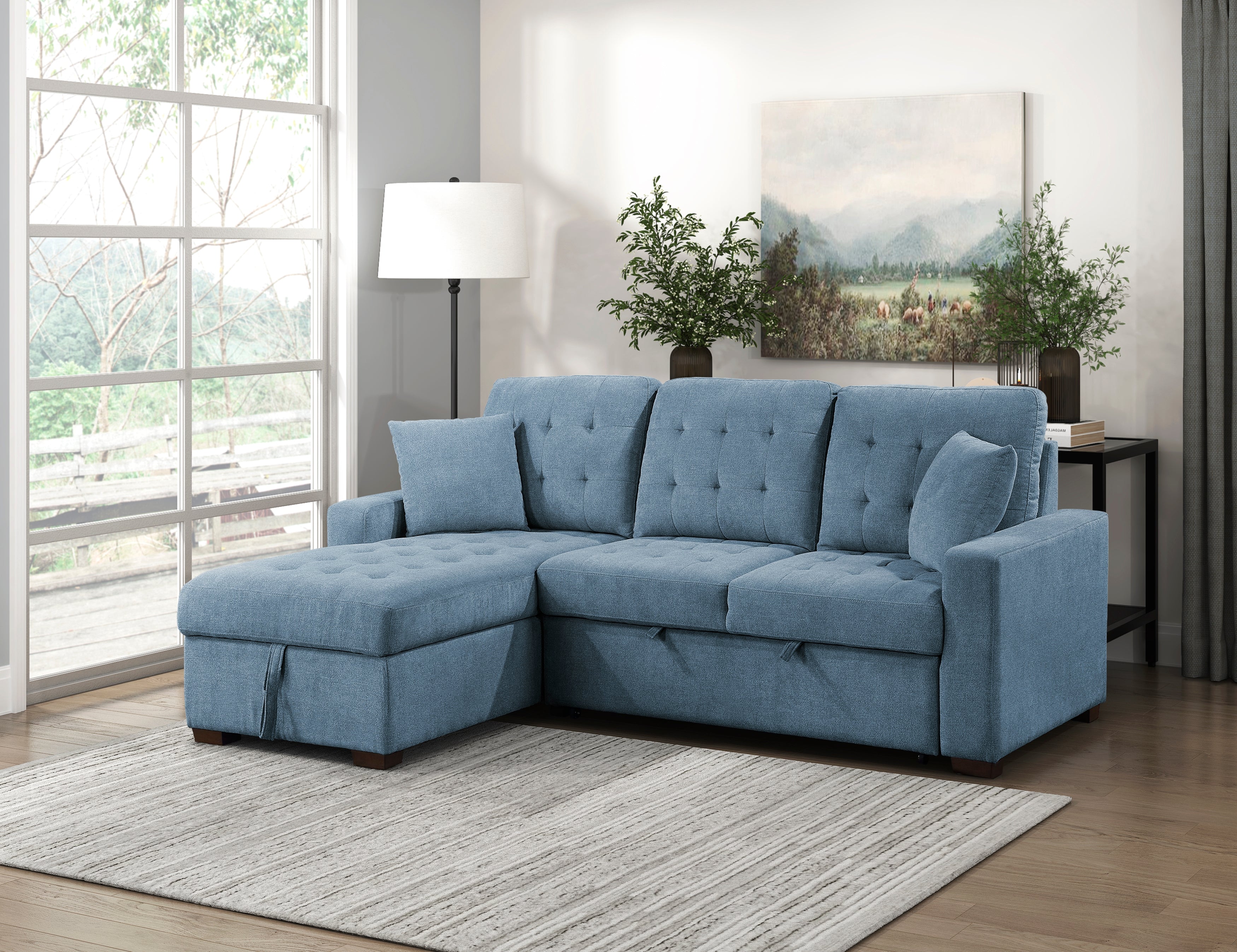 Waitsfield Sleeper Sectional Collection, 86" W