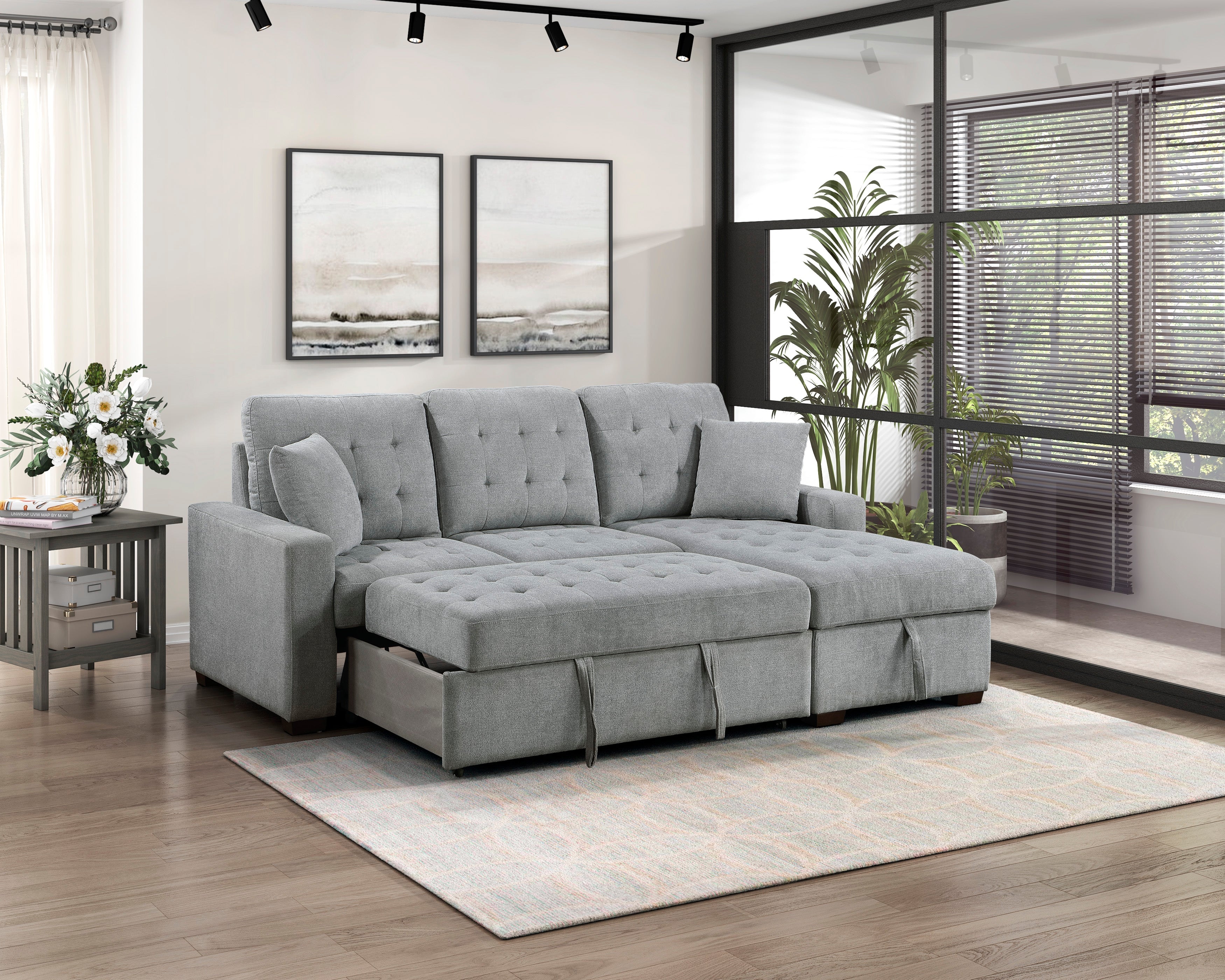 Waitsfield Sleeper Sectional Collection, 86" W