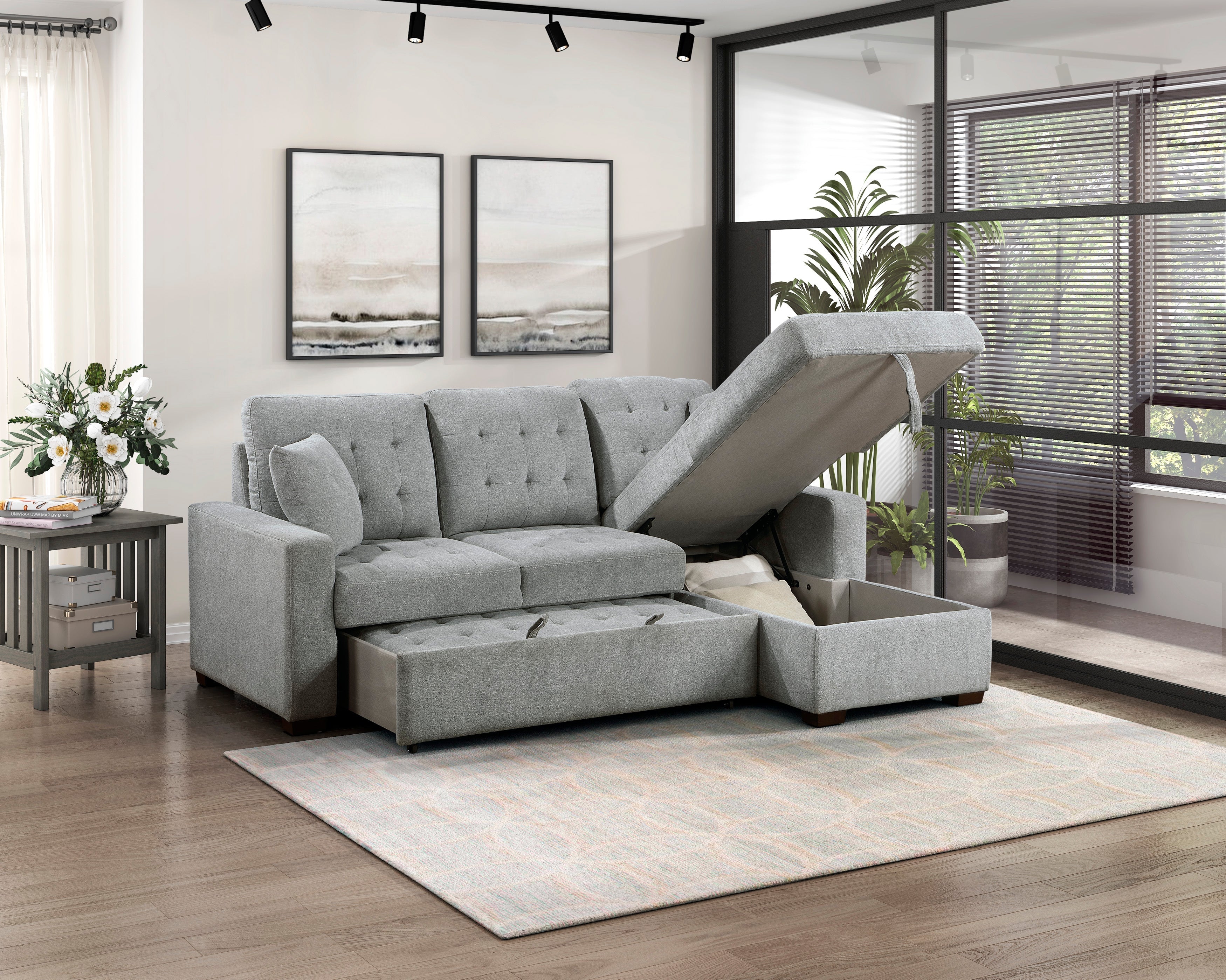 Waitsfield Sleeper Sectional Collection, 86" W