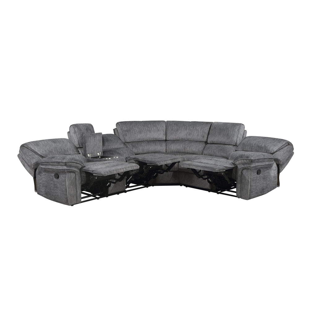 Muirfield 3 Pc. Reclining Sectional, 117" W