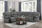 Muirfield 3 Pc. Reclining Sectional, 117" W