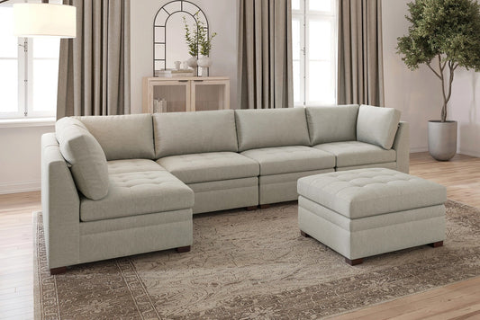 Abby Beige Modular Sectional Collection