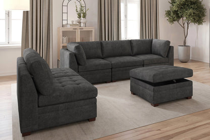 Abby Grey Modular Sectional Collection