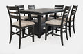 Altamonte Charcoal 7 Pc. Dining Set, 72" W