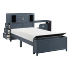 Sloane Blue Bedroom Collection, 77.5" W